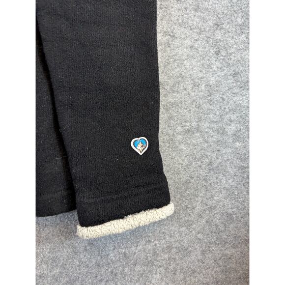 VINTAGE Kuhl 1/4 Zip Pullover Sweater Womens XS Black Fleece Outdoor Hiking - Picture 5 of 6